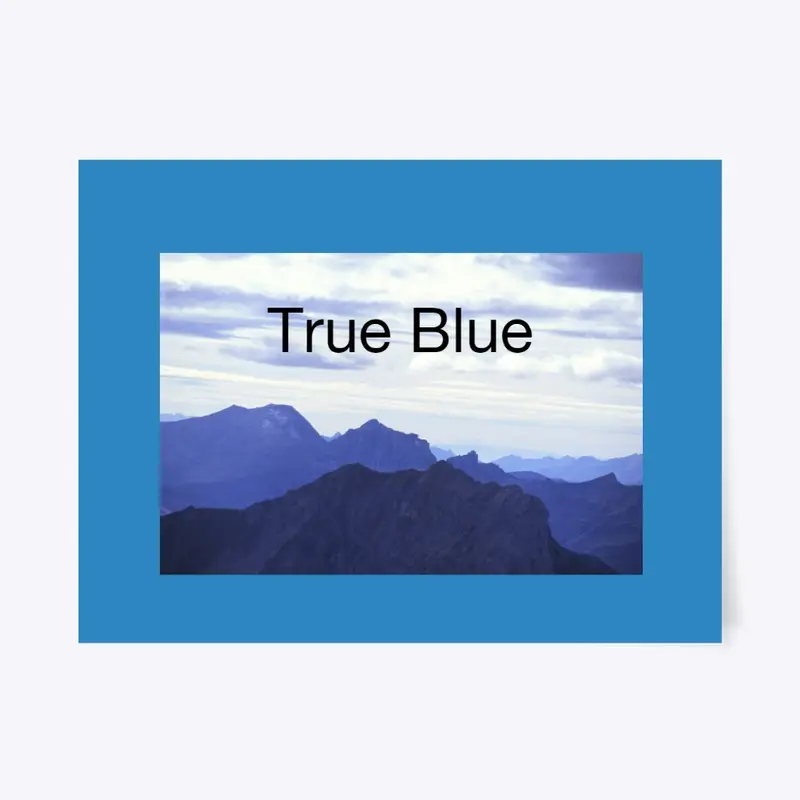 true blue